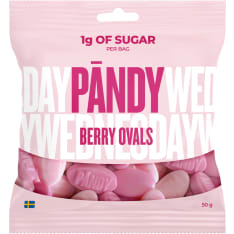 Pändy Berry Ovals 50 g karkkipussi