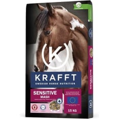 KRAFFT Sensitive Mash 15 kg hevosen täydennysrehu