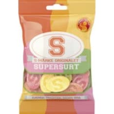 S-Märke Kirpeä 80 g Fruit Candy