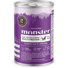 Monster Dog Multi Protein Beef/Chicken/Game 400 g Dog Wet Food