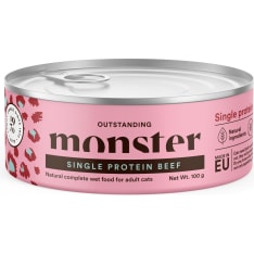 Monster Cat Adult Single Protein Beef 100 g kissan märkäruoka