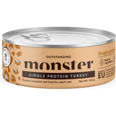 Monster Cat Adult Single Protein Turkey 100 g kissan märkäruoka