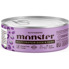 Monster Cat Adult Multi Protein Duck/Game 100 g kissan märkäruoka