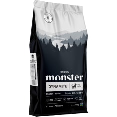 Monster Dog Original Dynamite Chicken/Turkey 17 kg koiran täysravinto
