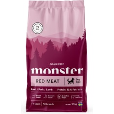 Monster Dog Grain Free Adult Red Meat