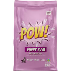 POW! Dog Puppy Small/Medium Pork 2 kg puppy dry food