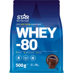Star Nutrition Whey-80 Double Rich Chocolate 500g Whey Protein