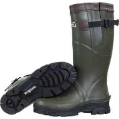 Avignon Logg rubber boots with cotton lining