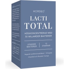Nordbo LactiTotal 50 billion 30 kaps. ravintolisä