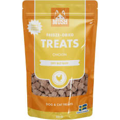MUSH Freeze-dried Treats kana kissan ja koiran herkku