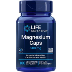 Life Extension Magnesium 500 mg 100 vegetarian kaps ravintolisä