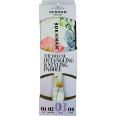 DENMAN Deluxe D38 Power Paddle Brush Floral Fantasies hiusharja