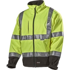 L.Brador 289P HI-VIS yellow softshell jacket