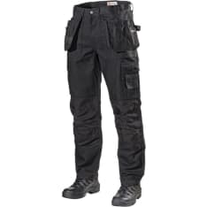 L.Brador 101B black work pants