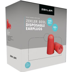 Zekler 802 200 paria korvatulppa