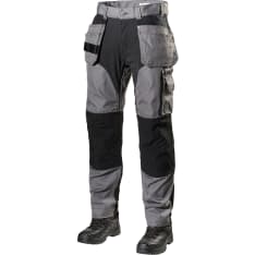 L.Brador 1042PB gray short hanging pocket trousers