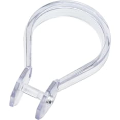 Pisla Duschy 12 pcs clear shower curtain ring