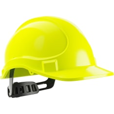 Hellberg Factor Neon yellow workplace helmet
