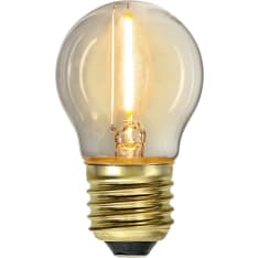 Star E27 G45 Soft Glow 2100K 70lm LED-lamppu