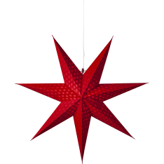 Star Cloud 60cm red paper star