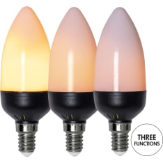 Star Trading LED bulb E14 C37 Flame 1600K 36lm