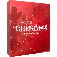 Depend Christmas Beauty Calendar kosmetiikkakalenteri
