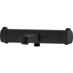 Mora Lionx matte black thermostatic bath/shower faucet