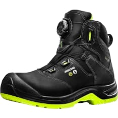 Arbesko Umeå 949 S1P musta/lime turvakenkä