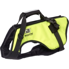 Baltic Zorro dog flotation vest UV yellow