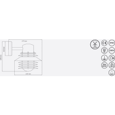Llitt Stig Down seinävalaisin