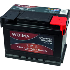 Woima 6Ah 540A 242x175x175 -/+ starter battery