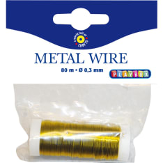 Playbox metal wire gold 80m