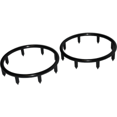 Telesteps 2 pcs ground spikes of adjustable extension legs