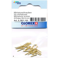 Miniature screw 10x1,4mm 24pcs