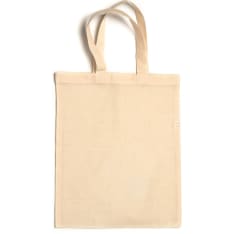 Cotton bag nature 28x23cm