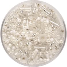 Rocailles Mix 17g white