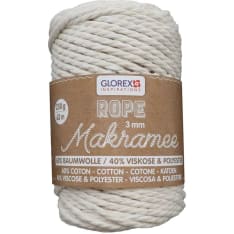 Glorex Makramee Rope 3mm kierrenaru