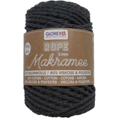 Glorex Makramee Rope 3mm kierrenaru