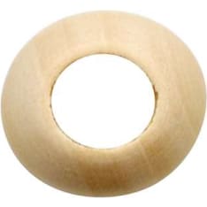 Wooden ball drilled 35mm 4pcs FSC, hole 12mm