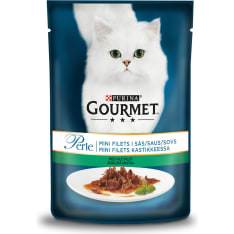 Gourmet Perle Kaniinia kastikkeessa 85 g täysravinto