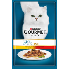 Gourmet Perle Kana & Naudanliha 85 g täysravinto