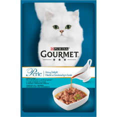 Gourmet 85 g Perle Gravy Delight Tonnikalaa ja meren herkkujen makuista kastiketta