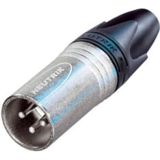 Neutrik NTR-NC3MXX 3 pole male cable connector