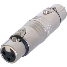 Neutrik NTR-NA3FF 3p XLR adapter