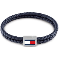 THJ 3D Flag Leather bracelet
