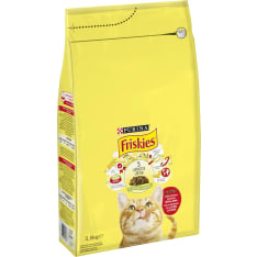 Friskies 3,5kg Adult Nautaa, Kanaa ja Maksaa kissanruoka
