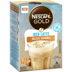 Nescafé Iced Latte 7pcs/101.5g salted caramel special instant coffee