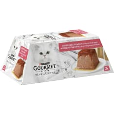 Gourmet Revelations Lohta 2x57 g kissan märkäruoka