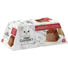 Gourmet Revelations Nautaa 2x57 g kissan märkäruoka
