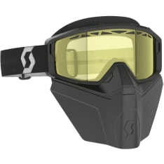 Scott Primal Safari Facemask black/white yellow ajolasit